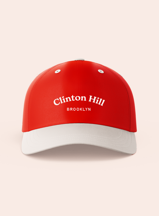 Clinton Hill Red/Cream Cap