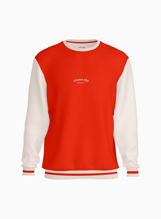 Clinton Hill Red/Cream Sweater
