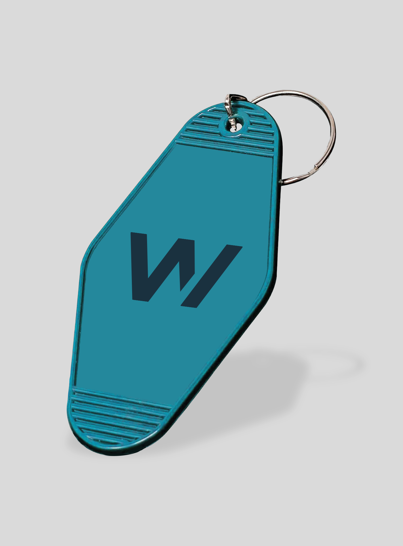 FIDI West Blue W Graphic Navy Keychain