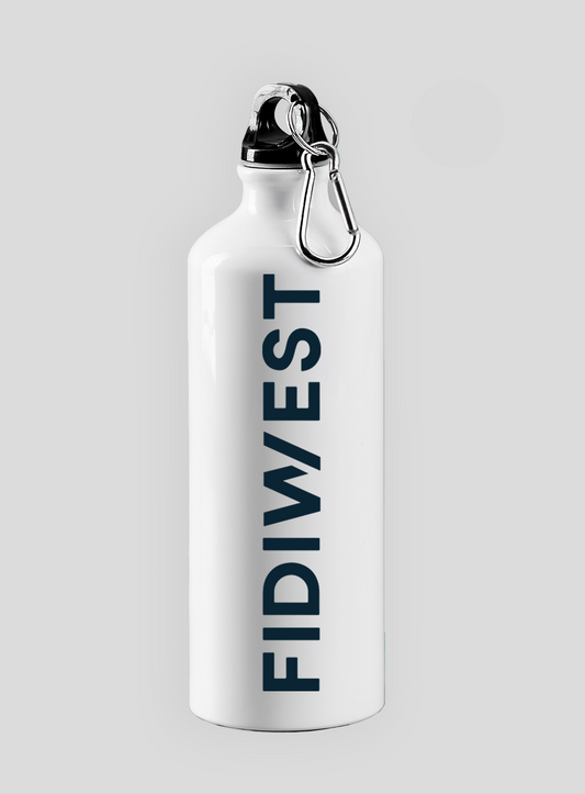 FIDI West White Water Bottle