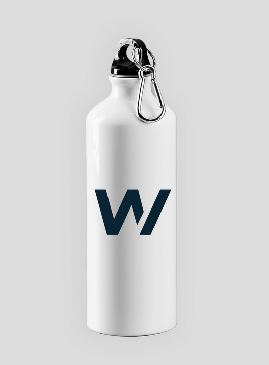 FIDI West W Graphic White Water Bottle