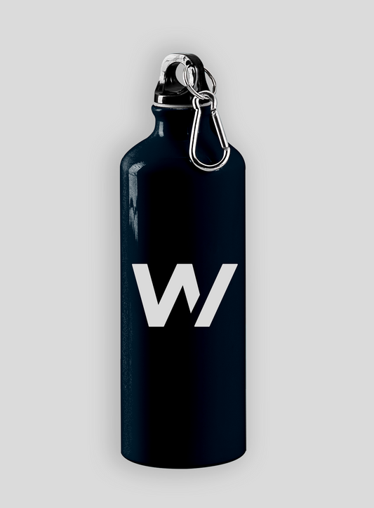 FIDI West W Graphic White Water Bottle