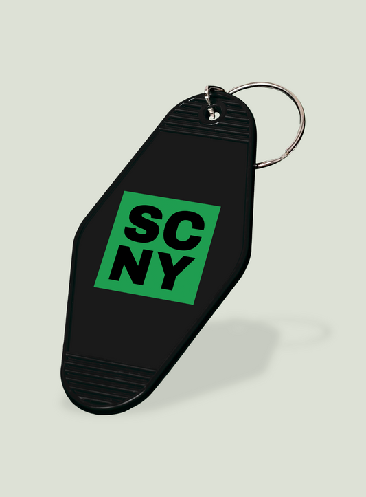 South Cove NYC Black Keychain