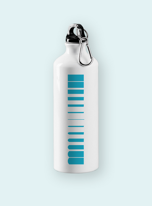 Sathorn BKK Graphic White Water Bottle